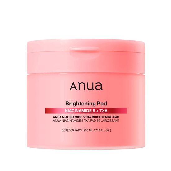 Ādas toni izlīdzinošie pedi ar traneksāmskābi Anua Niacinamide 5 TXA Brightening Pad